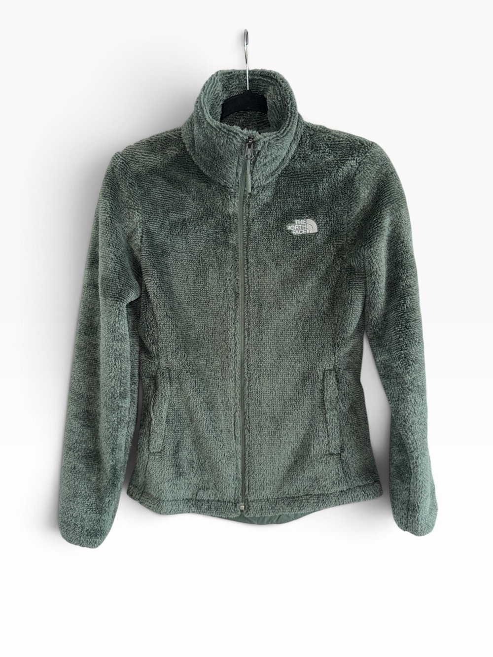 The North Face Ladies Osito Fleece Coat Top Jacket size XS - Picture 3 of 8